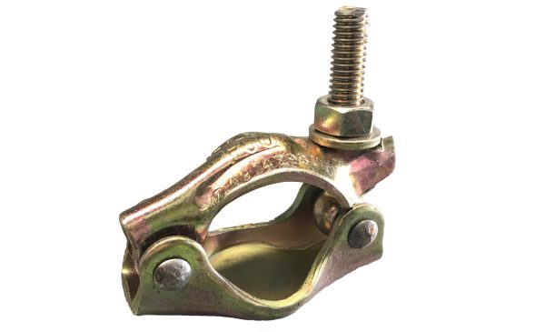 Pressed Half Coupler, Plated, Flat